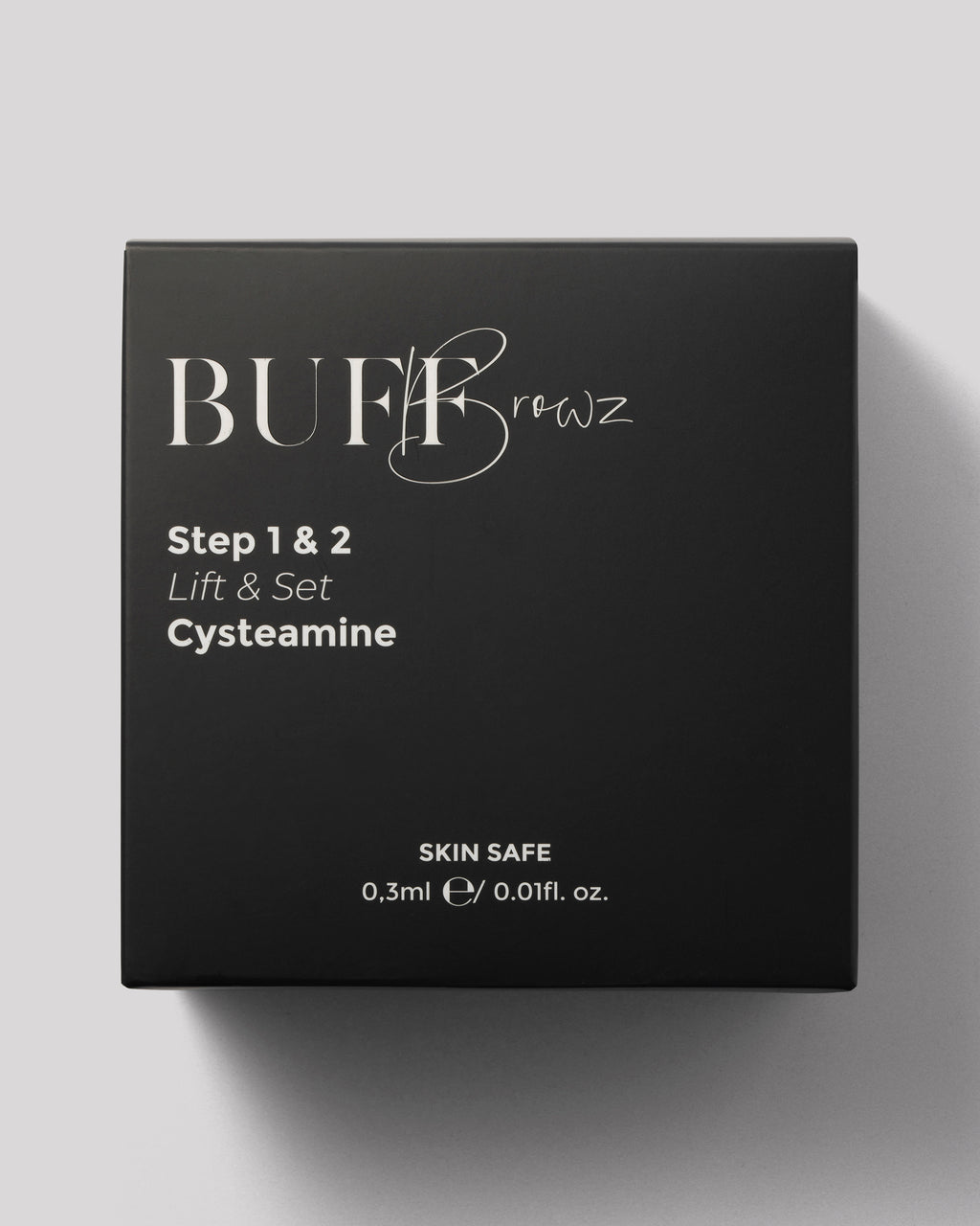 Cysteamine Brow & Lash Lamination Patch Test - Skin Safe - 1 & 2 Steps