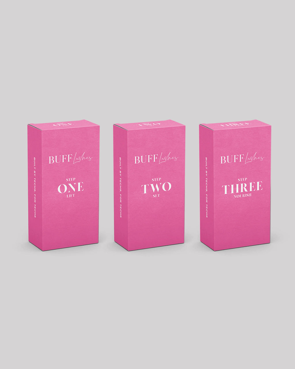 Wimperlift kit - 1,2 & 3 stappen - 3x10 zakjes