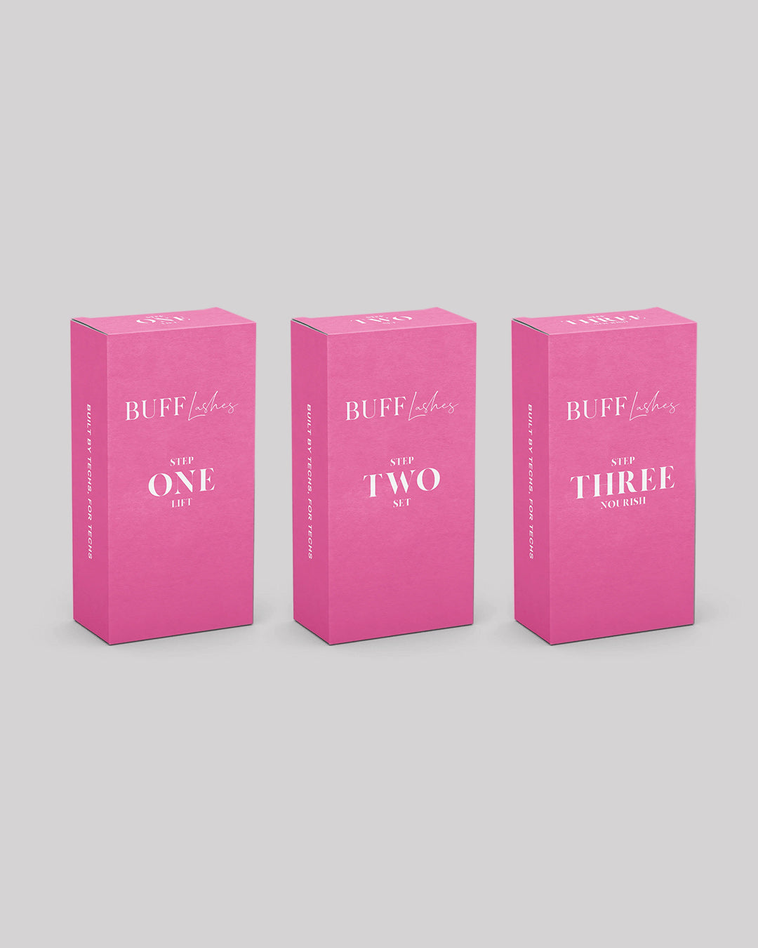 Wimperlift kit - 1,2 & 3 stappen - 3x10 zakjes