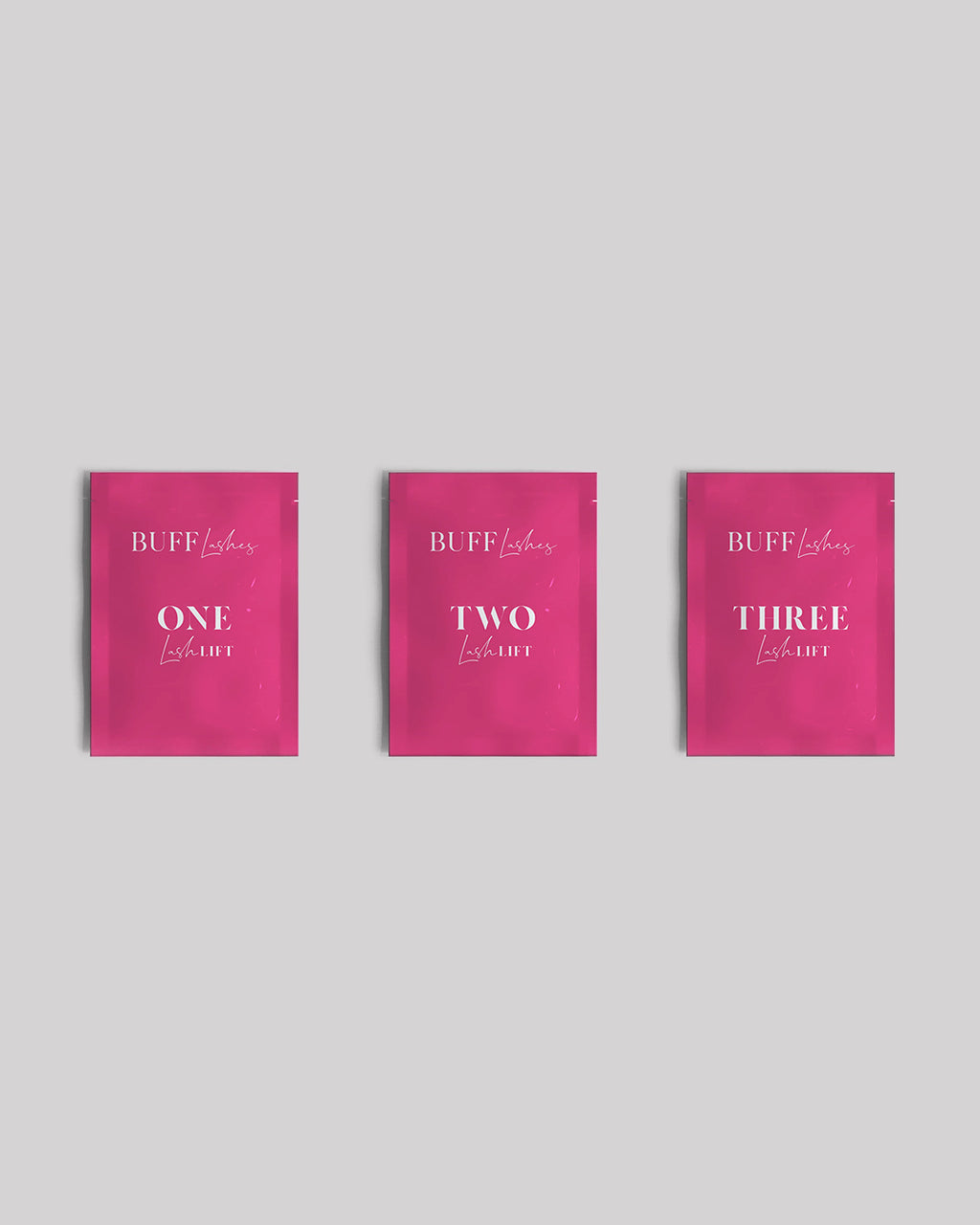 Wimperlift kit - 1,2 & 3 stappen - 3x10 zakjes