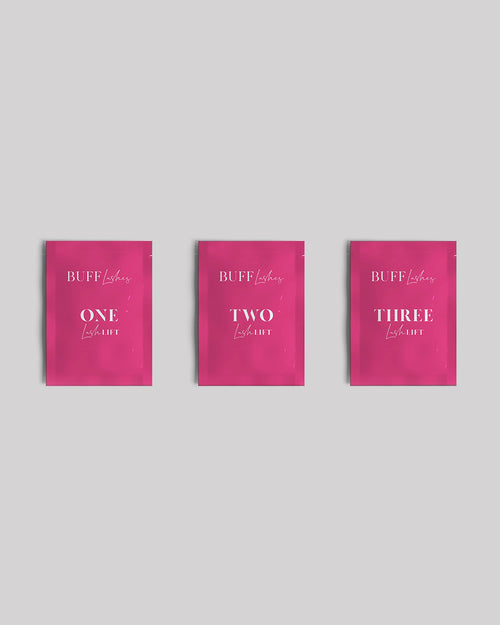 Wimperlift kit - 1,2 & 3 stappen - 3x10 zakjes