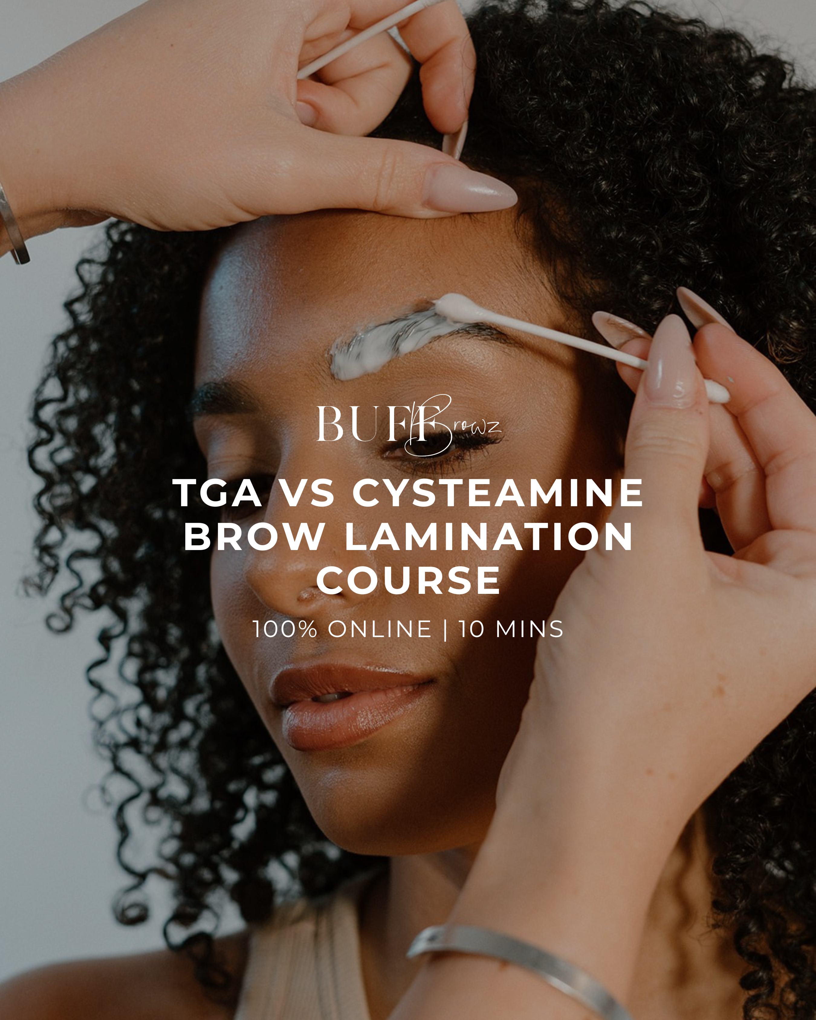 Corso di laminazione sopracciglia con TGA e cisteamina | 10 minuti
